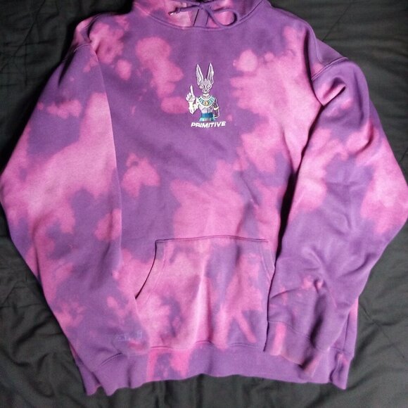Primitive x Dragon Ball Z Reverse Dye Hoodie Sweatshirt - Picture 3 of 6